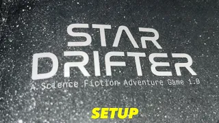 Setup instructions for playing Star Drifter.