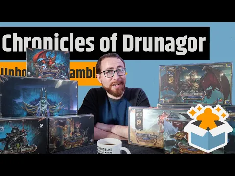 Chronicles of Drunagor - Unboxing & Rambling - Shiny Boxes, Jeremy Howard & Instagram