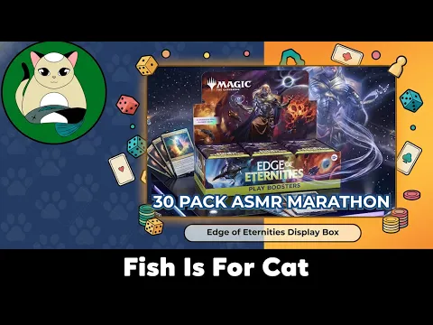 TCG Edge of Eternities Display Box Opening 30 Boosters | No Talk ASMR