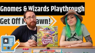 Gnomes & Wizards Gameplay - Get Off My Lawn!