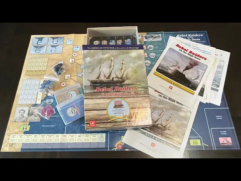 Rebel Raiders On The High Seas (GMT) - (Re)Unboxing and Quick Look