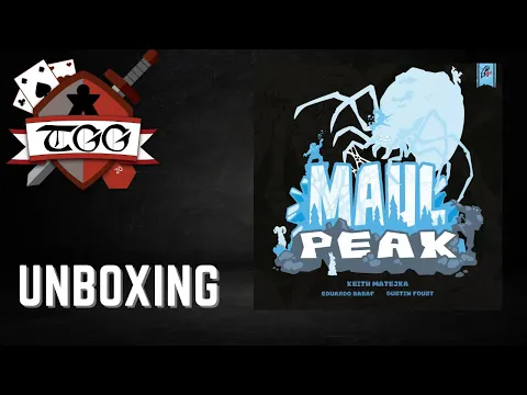 Maul Peak Board Game Unboxing