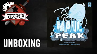 Maul Peak Board Game Unboxing