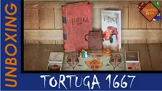 Tabletop - Unboxing Tortuga 1667 Kickstarter