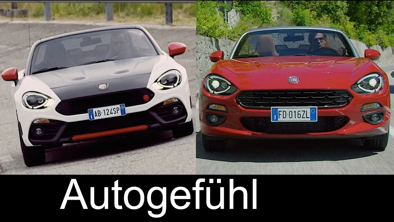 Abarth 124 Spider & Fiat 124 Spider (+Vintage) Preview Exterior/Interior
