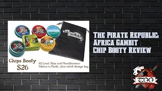 The Pirate Republic: Africa Gambit – Chip Booty Review | Expansion Component & Gameplay Overview