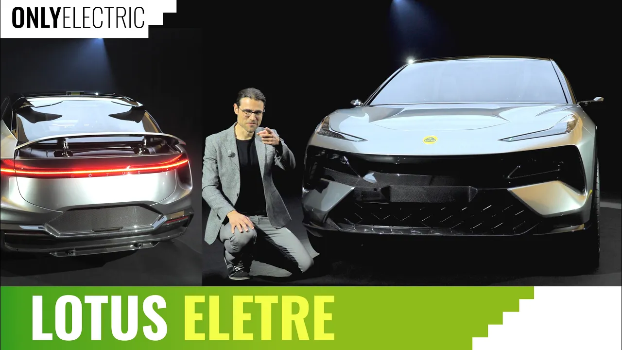 Lotus ELETRE - Lotus is Back with a Revolutionary EV !