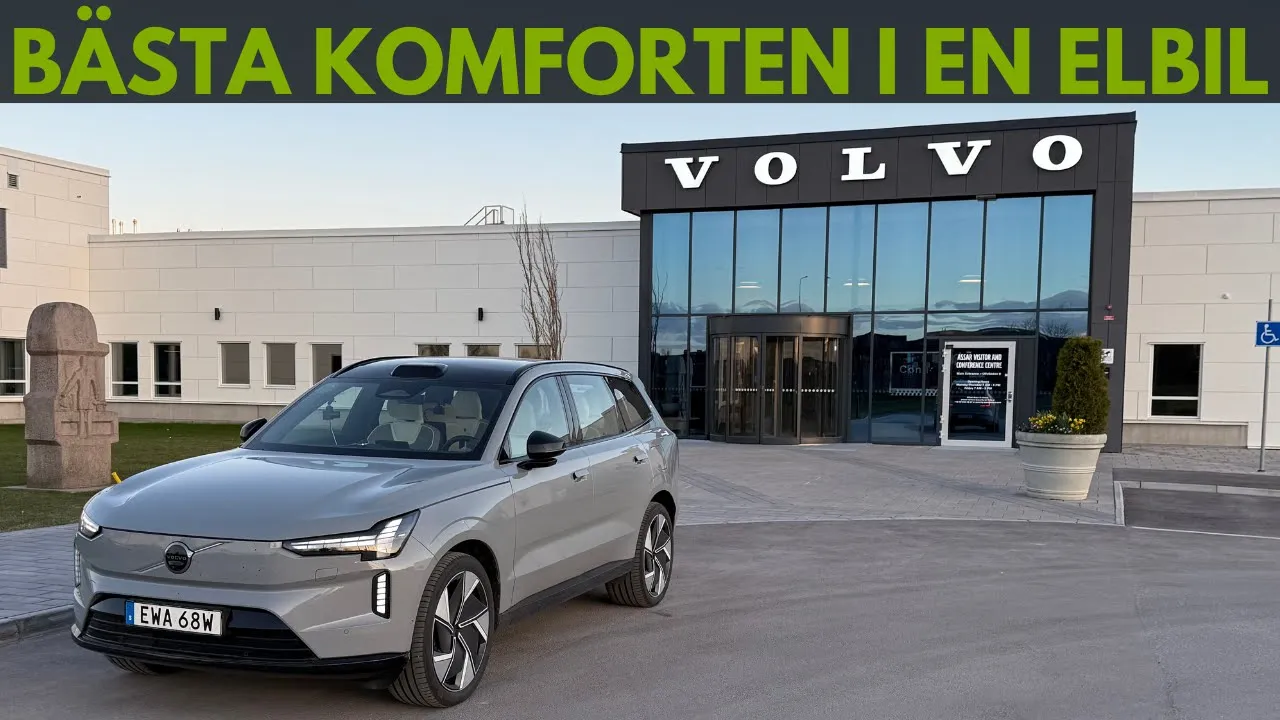 Nya Volvo EX90 - 137 mil mellan Volvos fabriker | Elbilsmagasinet