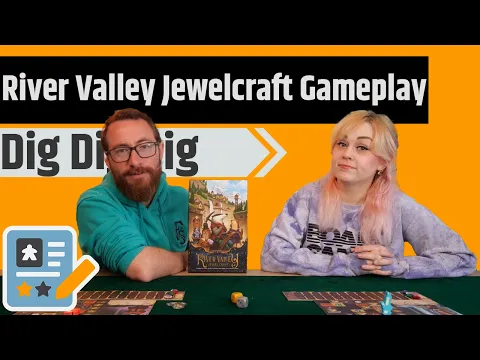 River Valley Jewelcraft Gameplay - We Dig Dig Dig Dig Dig Dig In A Mine The Whole Day Through