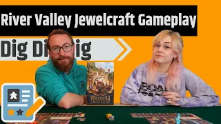 River Valley Jewelcraft Gameplay - We Dig Dig Dig Dig Dig Dig In A Mine The Whole Day Through