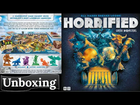 Horrified Greek Monsters: Unboxing