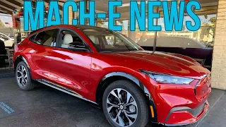 Mach-E News (Production starts, roadshow, SYNC 4A, Hands Free Driving)
