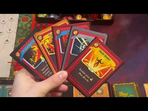 Slay the Spire: The Board Game - Ascension 1 Ironclad Solo Paythrough (Act 2)