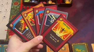 Slay the Spire: The Board Game - Ascension 1 Ironclad Solo Paythrough (Act 2)