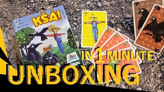 Pajarracos UNBOXING in 1 minute