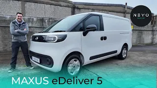 eDeliver 5 - Full Review & Drive of this all electric van from MAXUS / LDV