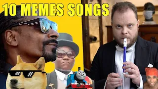 10 Memes Songs on the Slide Whistle