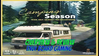 Camping Season Board Game Overview & Review