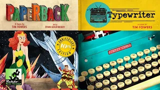 Paperback 10th Anniversary Edition + Typewriter - word games don't get better than this!