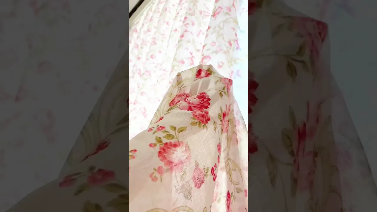 Тюль батист Прованс TB-8779 червоний