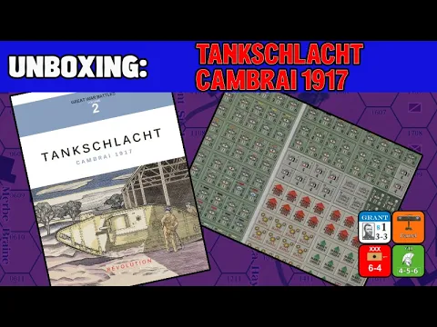Tankschlacht Cambrai 1917 Unboxing