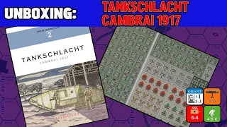 Tankschlacht Cambrai 1917 Unboxing