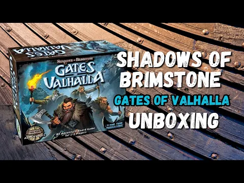 Shadows of Brimstone Valhalla Unboxing