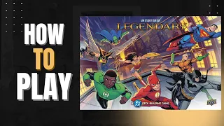 How to Play DC Legendary The Card Game