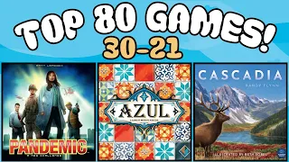 Top 80 Games: 30-21! (GIVEAWAY)