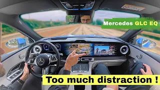 Driving the 2027 MERCEDES GLC EQ