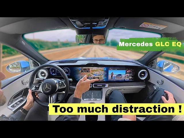 Driving the 2027 MERCEDES GLC EQ