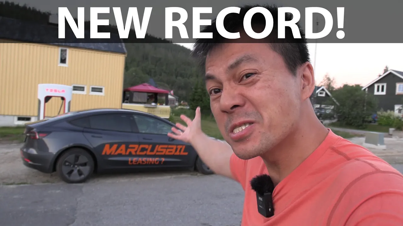 #77 Tesla Model 3 LR 82 kWh to Arctic Circle part 1