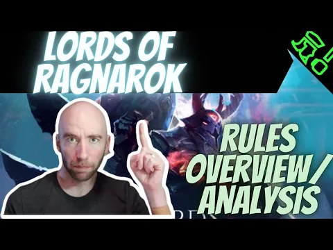 Lords of Ragnarok Rules Overview and Thoughts/Analysis. I Read Them So You Don't Have To!