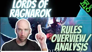 Lords of Ragnarok Rules Overview and Thoughts/Analysis. I Read Them So You Don't Have To!