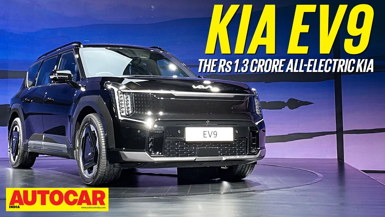 Kia EV9 - Rs 1.3 crore EV with three rows | Price, features, space | Walkaround | Autocar India