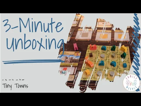 Tiny Towns - 3-Minute Unboxing