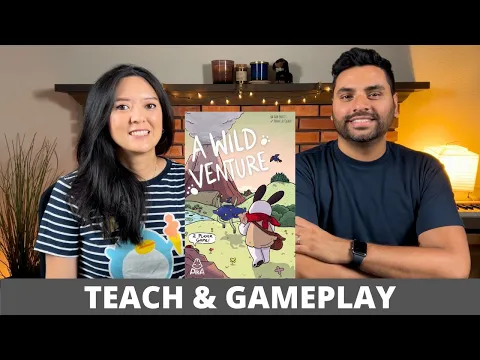 A Wild Venture - Board Game Teach & Playthrough