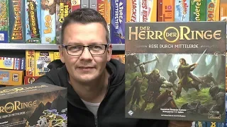 Herr der Ringe - Reise durch Mittelerde (FFG / asmodee) - Die wichtigsten Infos inkl. gameplay!