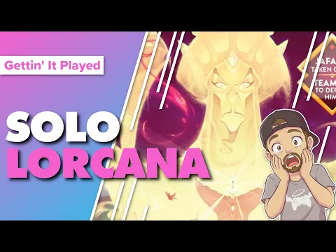 Disney Lorcana Illumineer's Quest Palace Heist Solo Playthrough & First Impressions