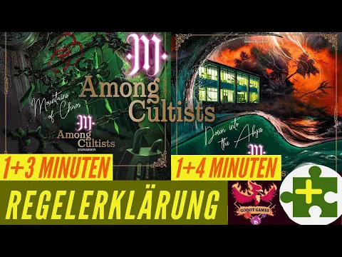 Among Cultists Regeln Anleitung Brettspiel Social Deduction - Erweiterung