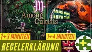 Among Cultists Regeln Anleitung Brettspiel Social Deduction - Erweiterung