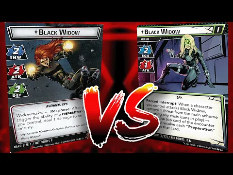 Marvel Champions: Old Hero New Trick Black Widow Squared Live Replay