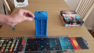 Dice distancing #61 Under Falling Skies. How far do dice roll, do you need a tray?