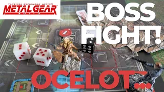 Metal Gear Solid: The Board Game Playthrough | Stage 4 Boss Fight | Ocelot