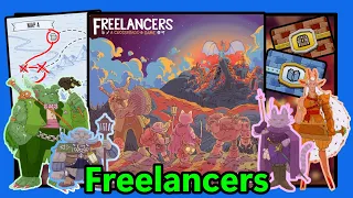Freelancers Board Game Review (Vs. Forgotten Waters)