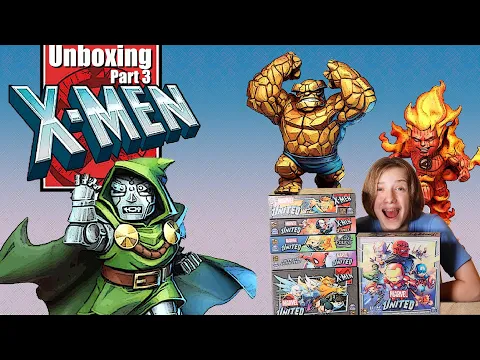 Marvel United X-men Unboxing Part 3