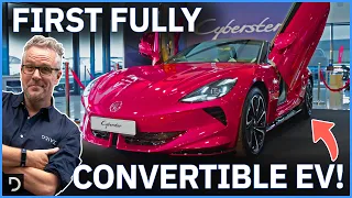 MG Cyberster 2024: Fully Electric, Fully Convertible, New MG! | Drive.com.au
