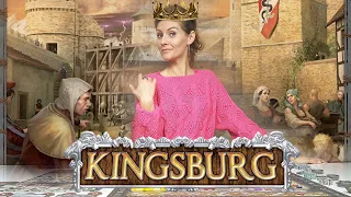 KINGSBURG - Jak za króla Sasa. Jedz, pij i popuszczaj pasa │Recenzja │ Zasady │ gra planszowa