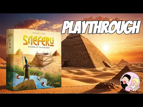 Learn & Play: Sneferu Builders Of The Pyramid Playthrough | Tlama Games