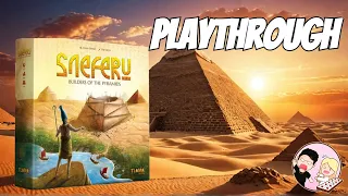 Learn & Play: Sneferu Builders Of The Pyramid Playthrough | Tlama Games